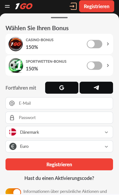 Mobile Android-App und iOS-Webversion